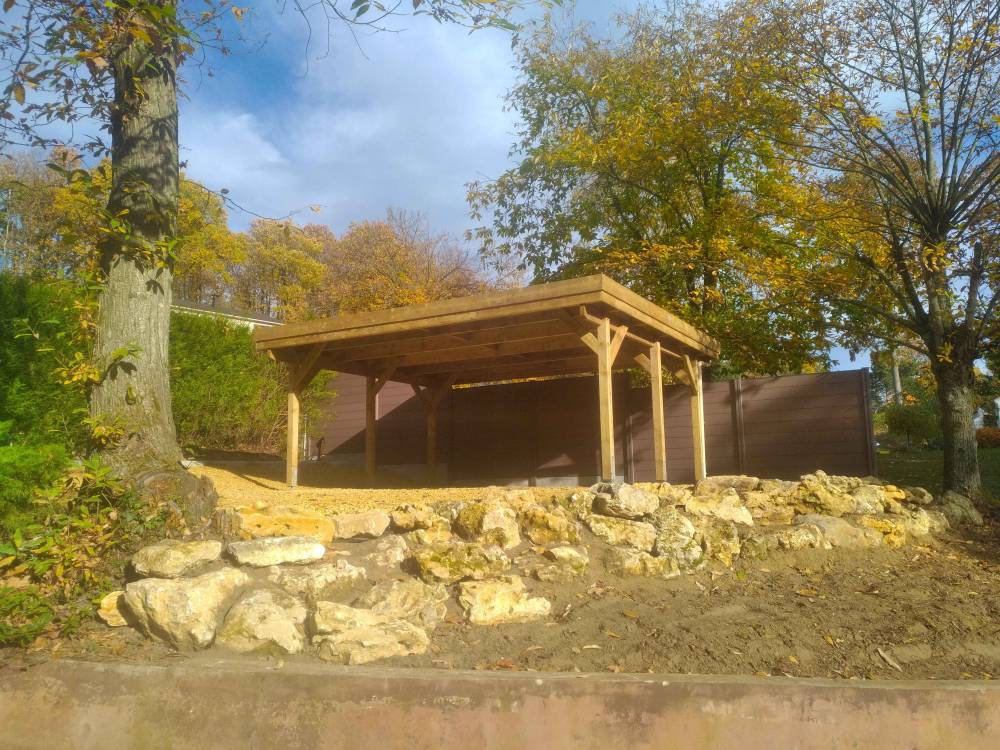 Espace extérieur pour jardin