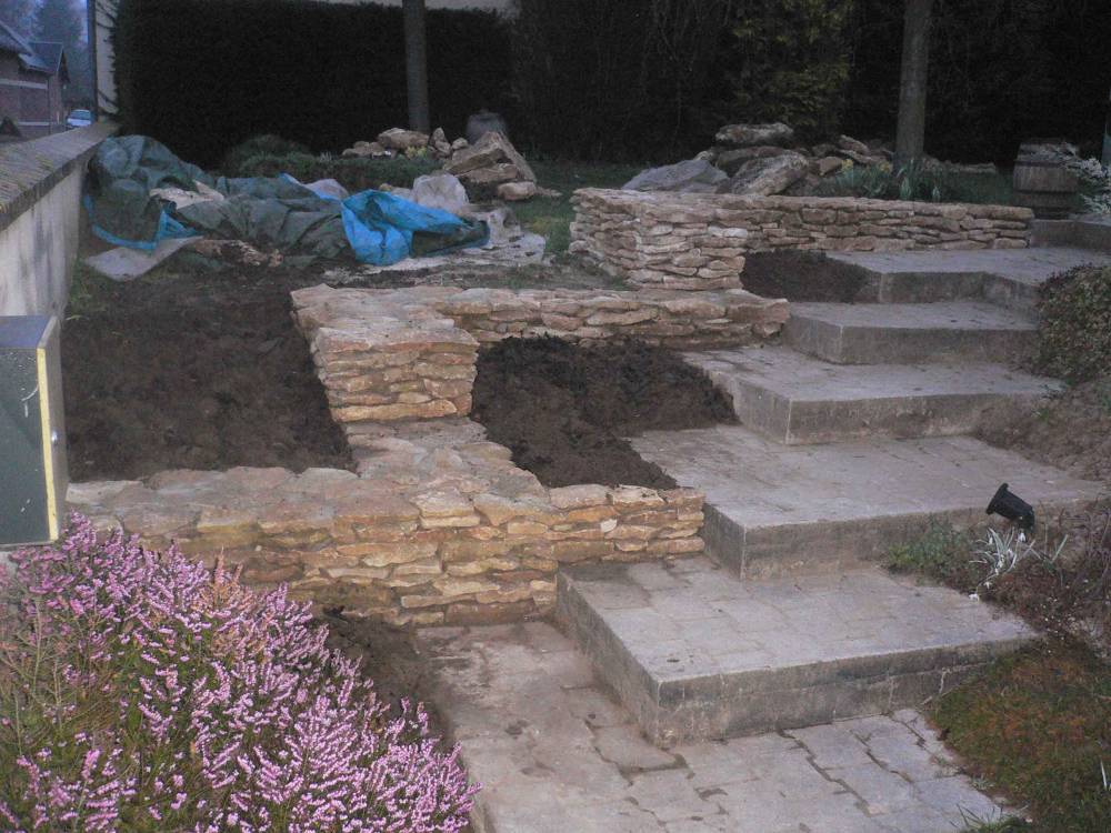 Chantier Paysagiste jardinier Thibaut Elagage